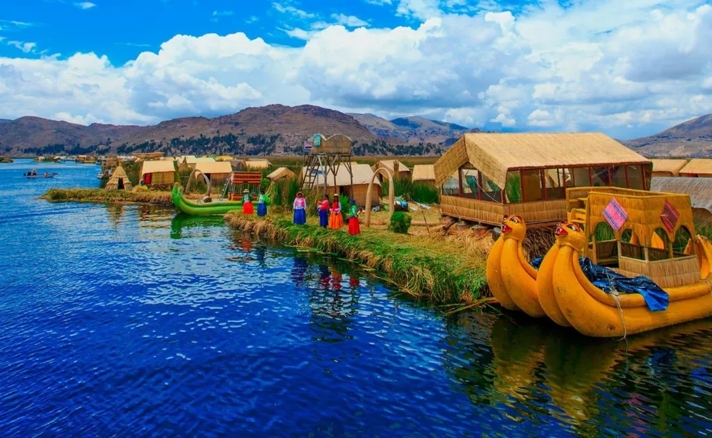 Visiting Lake Titicaca