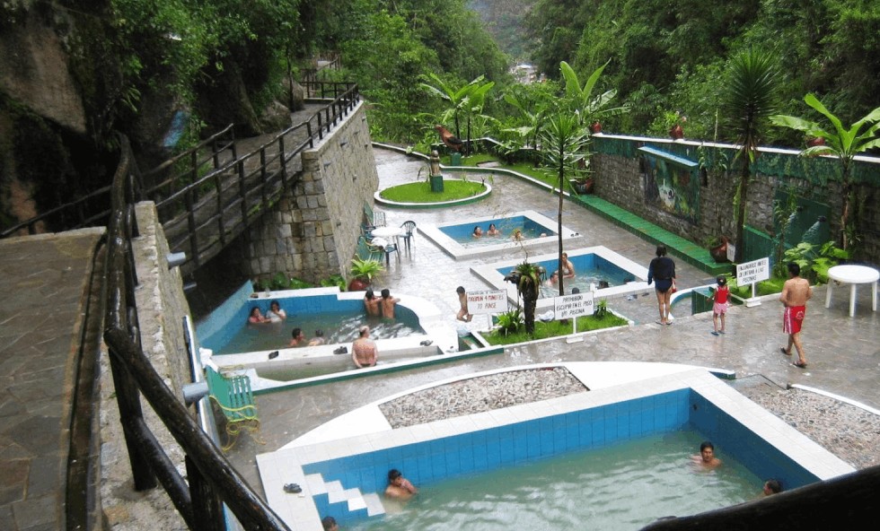 Las termas de Aguas Calientes