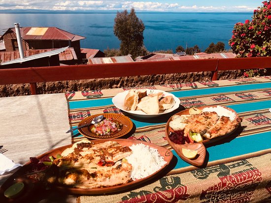Lunch on Taquile Island
