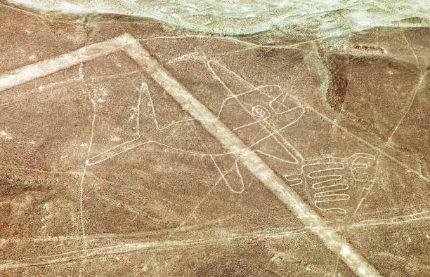 Complete Nazca figures can be seen from the air