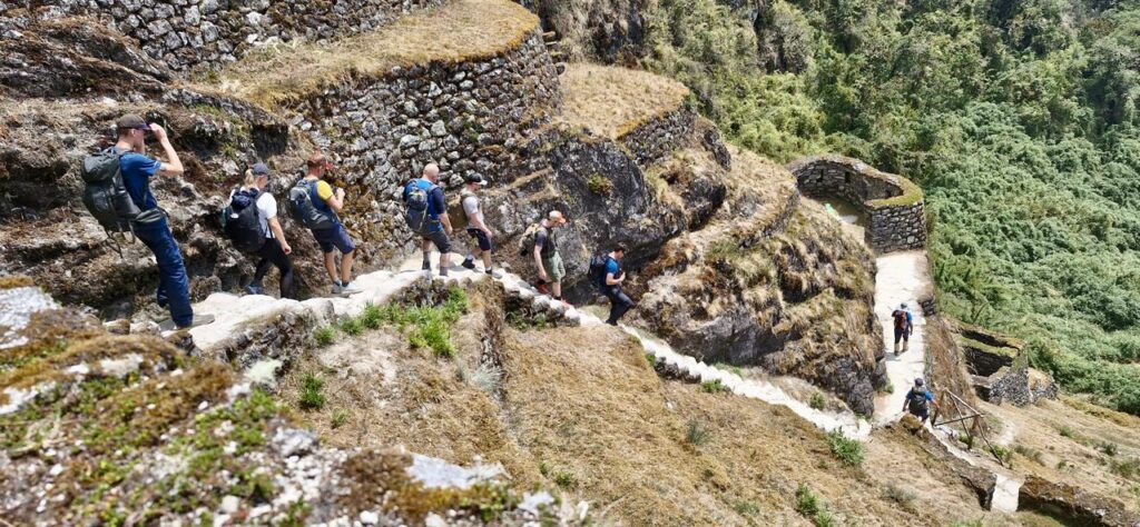 Limited spaces on the Inca Trail