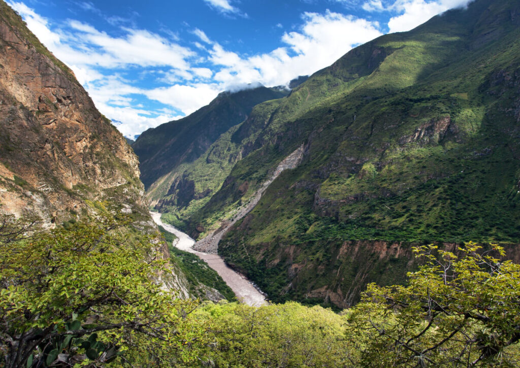 Apurímac River Canyon on the Choquequirao trek