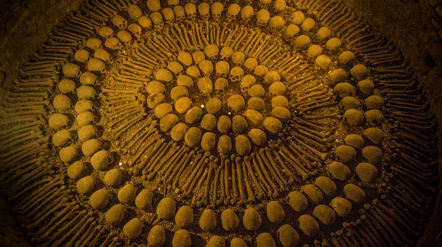 Catacombs at the Convent of San Francisco