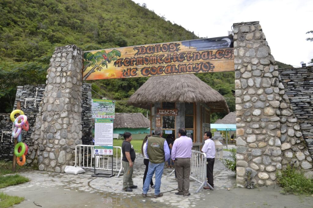 The hot springs also operate at night