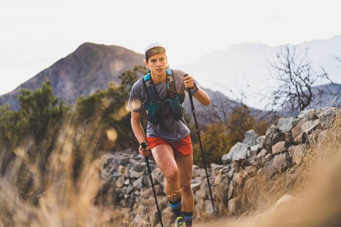 Train for uphill and downhill sections