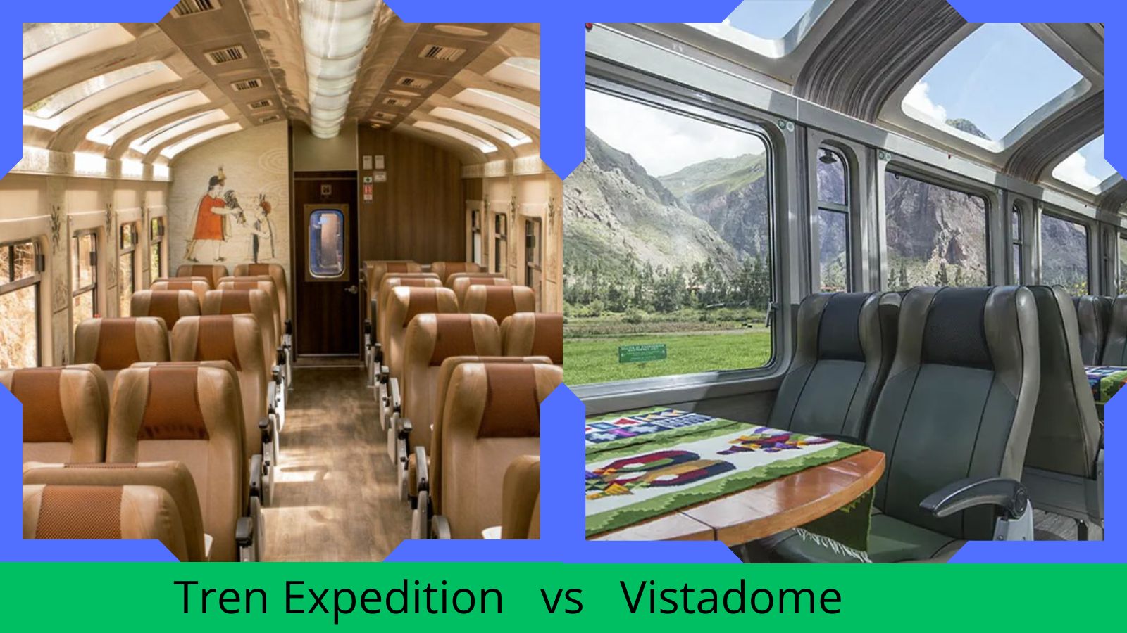 Vistadome vs. Expedition Train: Is it worth paying more?