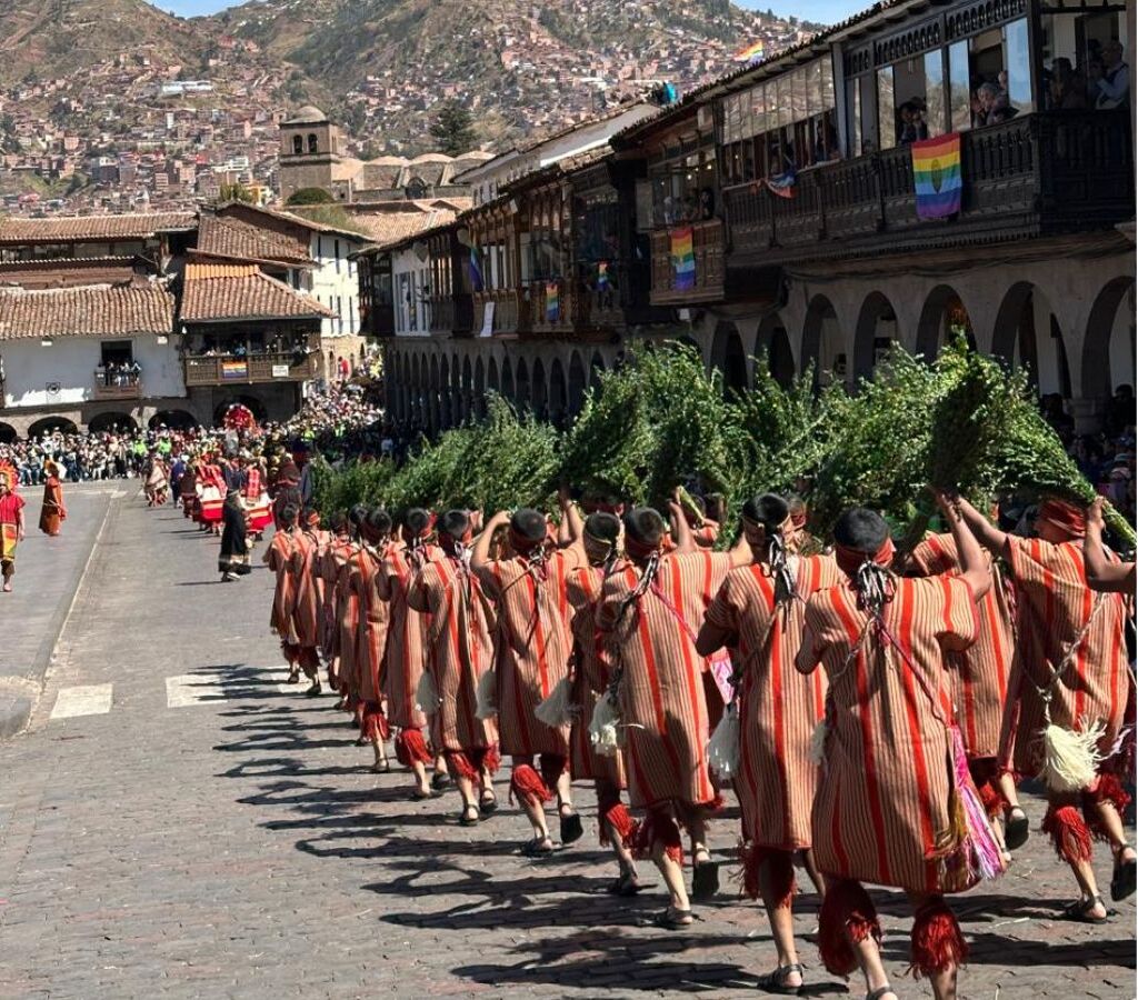 Festival of the Sun ceremony during Inti Raymi in Cusco