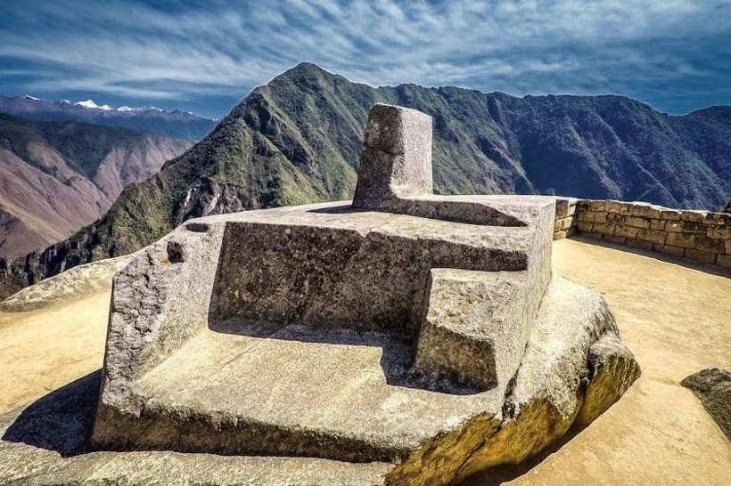 Intihuatana at Machu Picchu