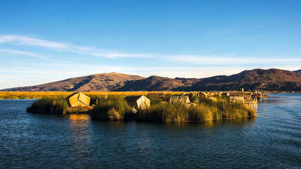 Uros floating islands