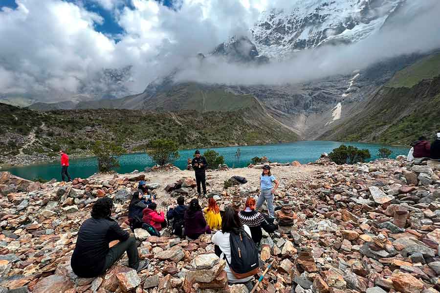 Humantay Lake at the Top