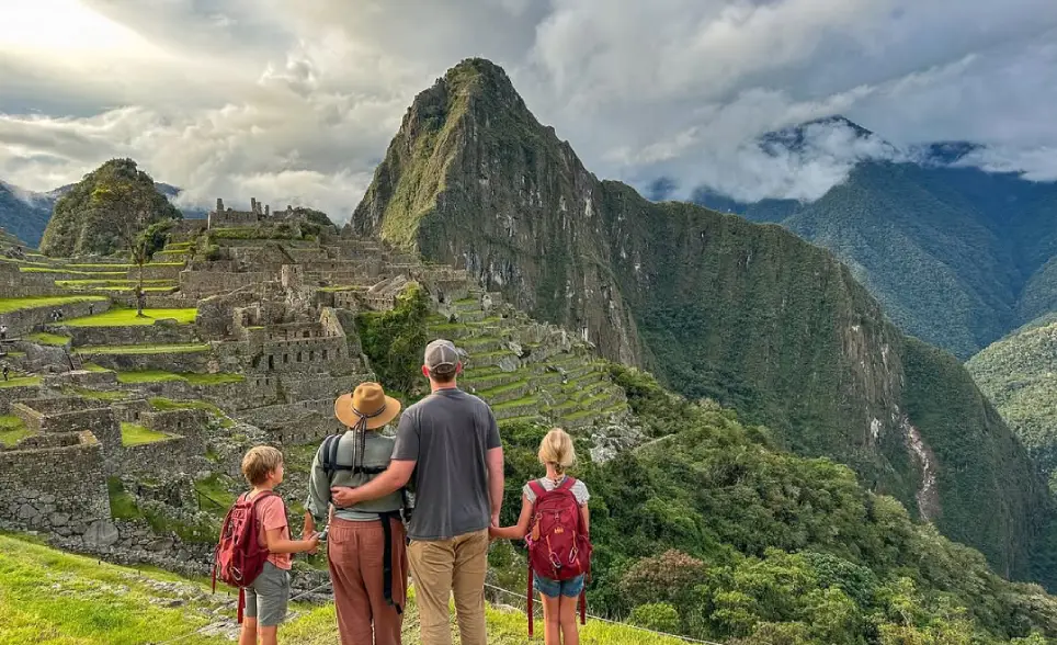 Machu Picchu con niños