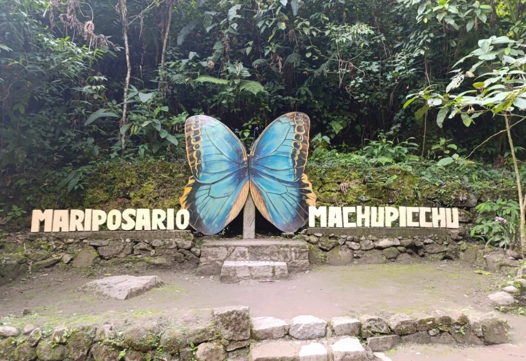 Mariposario en Machu Picchu