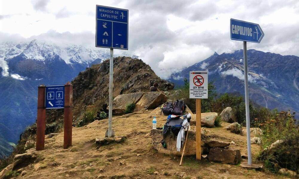 Capuliyoc Viewpoint on the Choquequirao trek