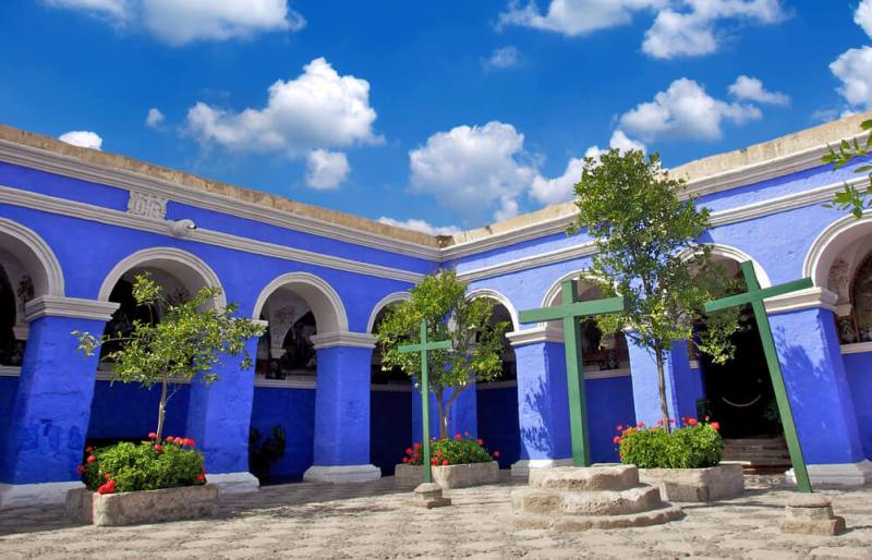 Interior of Santa Catalina Monastery 