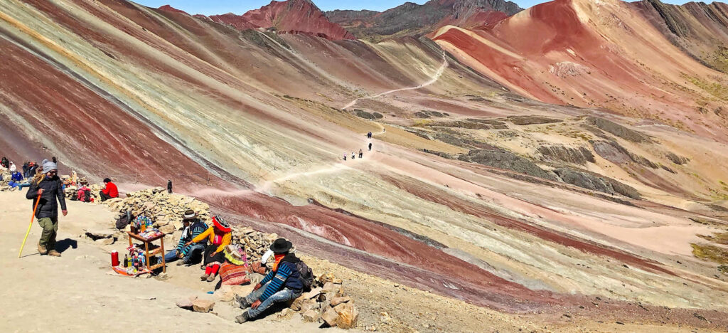 Scenery at Vinicunca