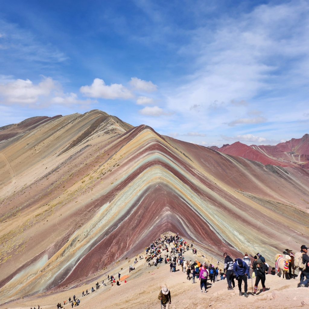 Vinicunca, or Rainbow Mountain