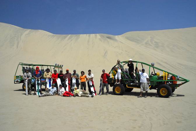 Sandboarding Ica