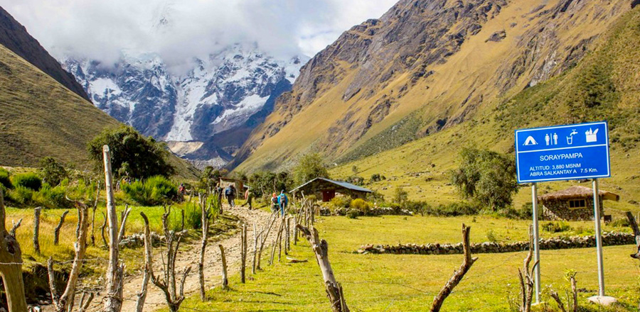 Subida para Salkantay