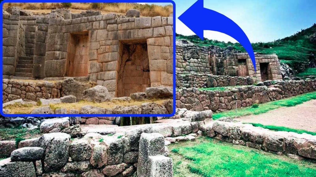 Hornacinas y accesos trapezoidales