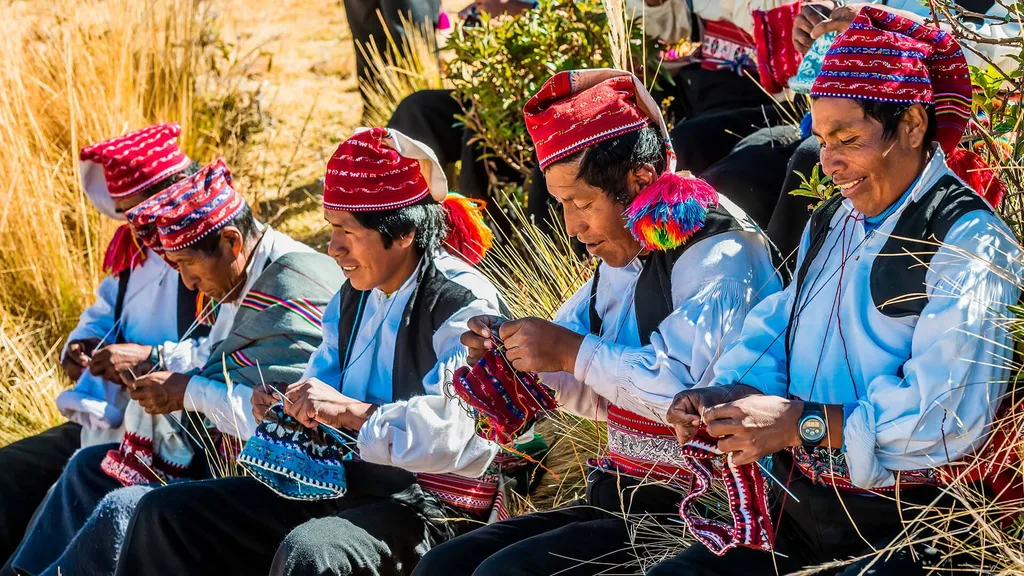 Taquile textiles