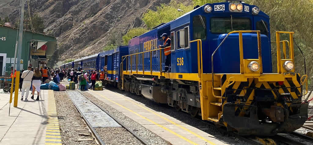 Train to Machu Picchu