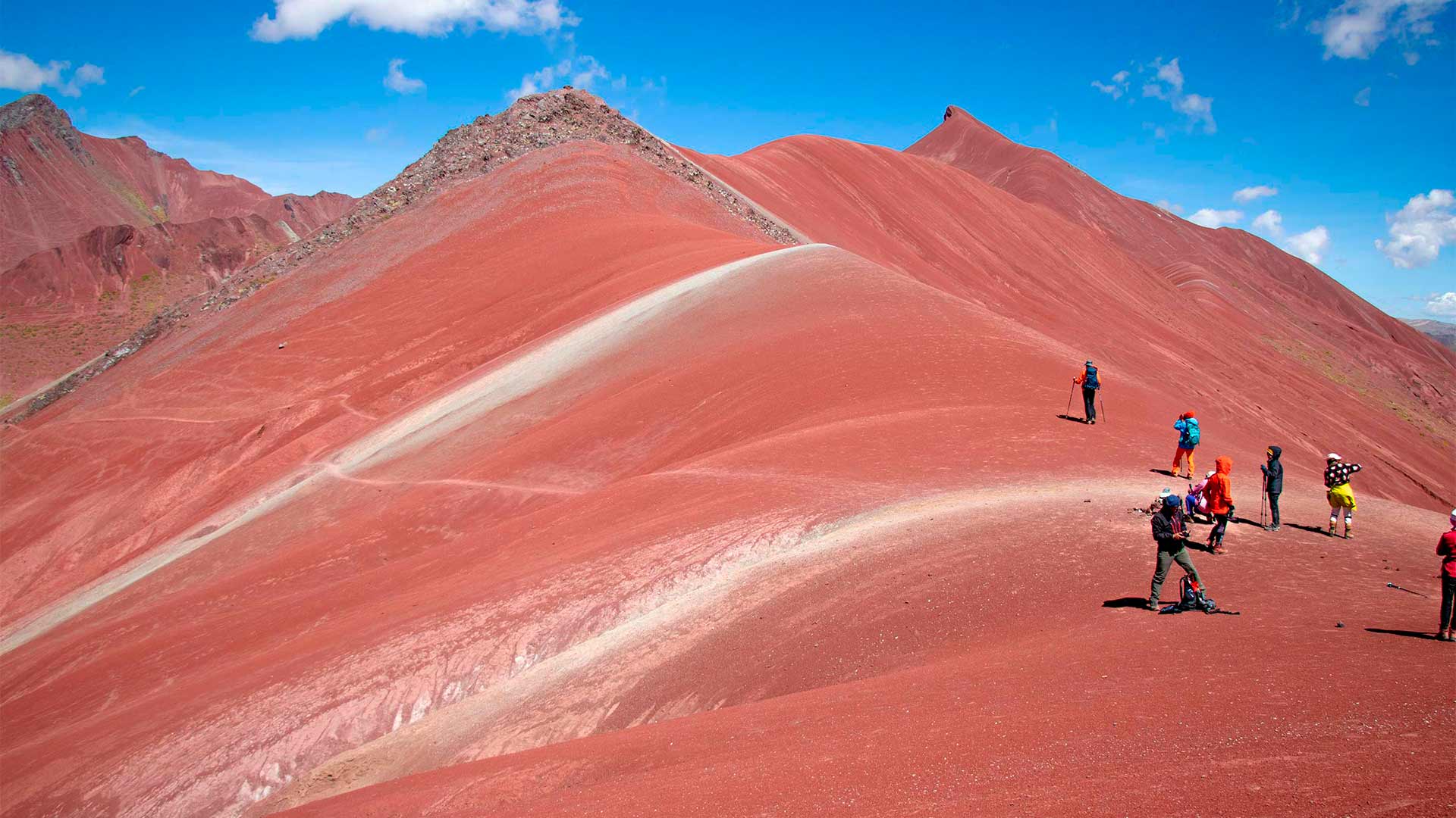Dificultad de la caminata por el Valle Rojo