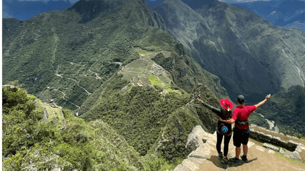 View from Huayna Picchu Mountain