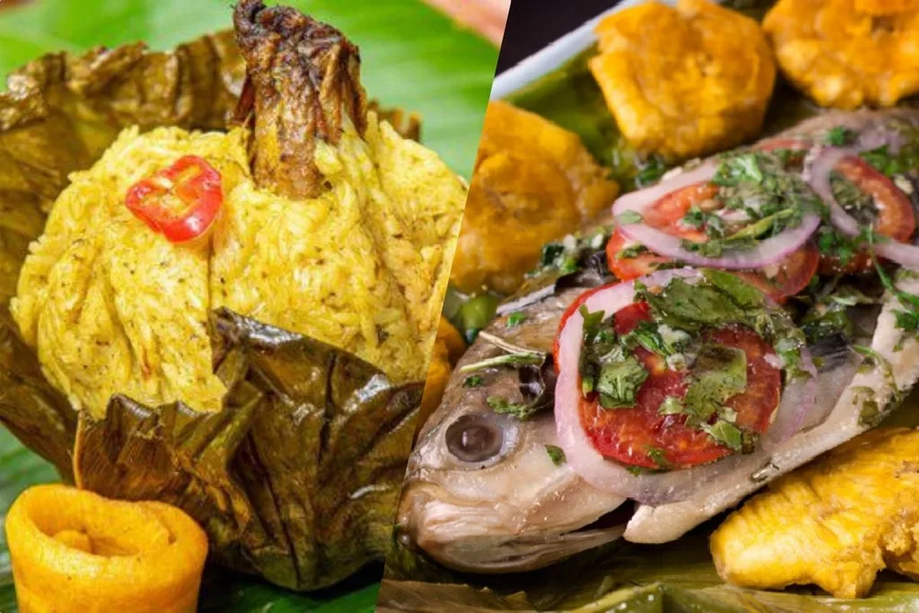 Amazonian dishes
