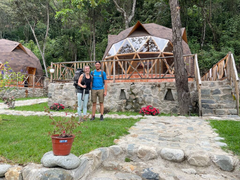 Domos en Salkantay trek con IPT