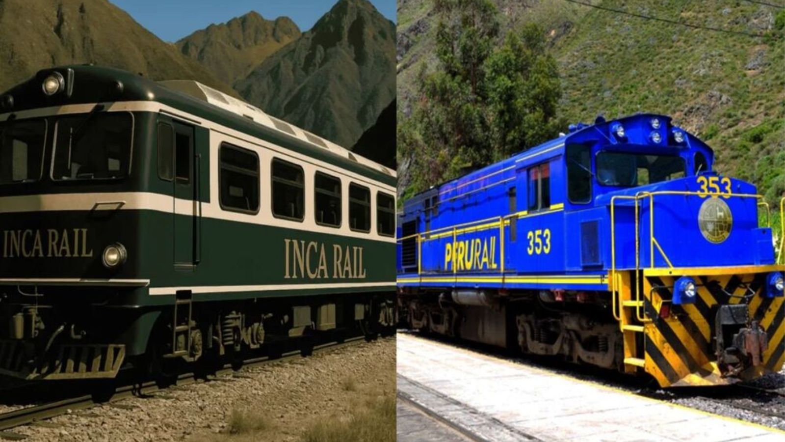 Peru Rail vs Inca Rail: ¿Cuál es el mejor tren a Machu Picchu?