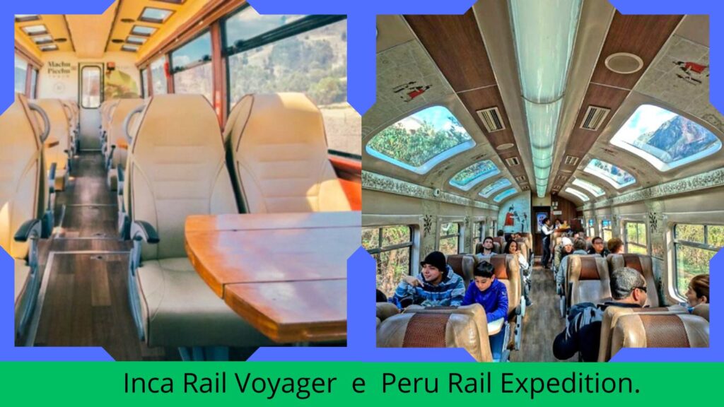 Peru Rail Expedition e Inca Rail Voyager